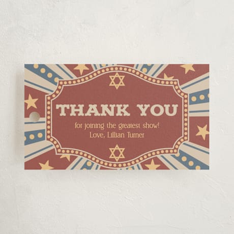 Children's Birthday Party Favor Tags