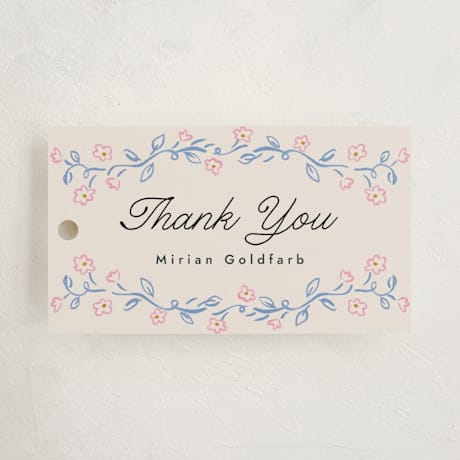 Children's Birthday Party Favor Tags