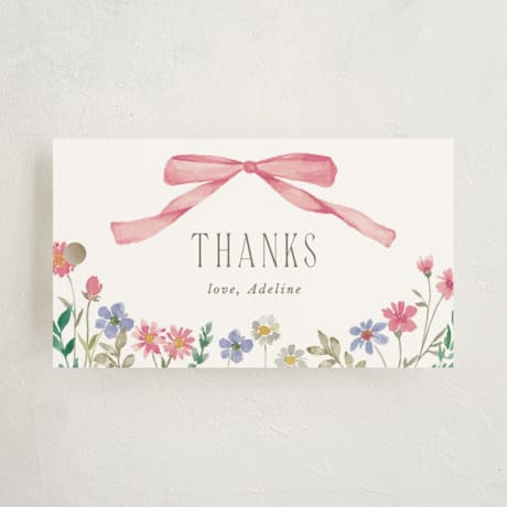 Children's Birthday Party Favor Tags