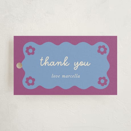 Children's Birthday Party Favor Tags