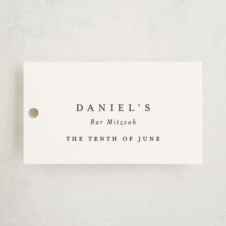 Children's Birthday Party Favor Tags