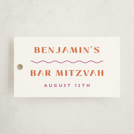 Children's Birthday Party Favor Tags