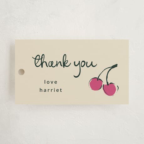 Children's Birthday Party Favor Tags