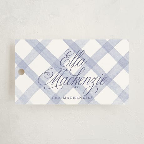 Debutante Party Favor Tags