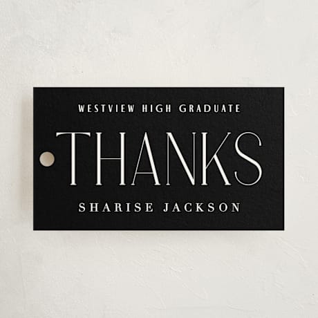 Graduation Favor Tags