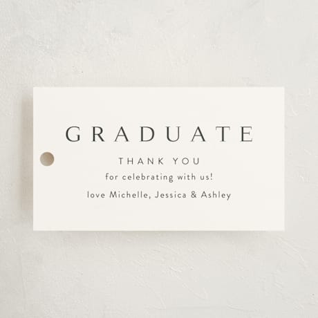 Graduation Favor Tags