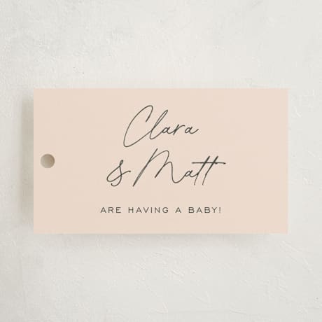 Baby Shower Favor Tags