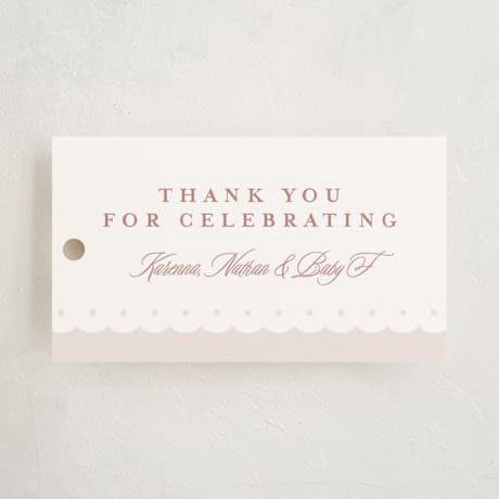 Baby Shower Favor Tags