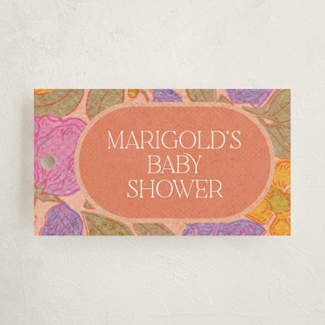 Baby Shower Favor Tags