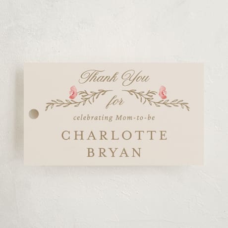 Baby Shower Favor Tags