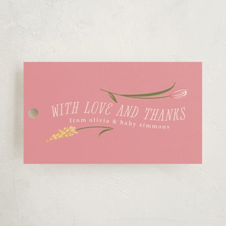 Baby Shower Favor Tags