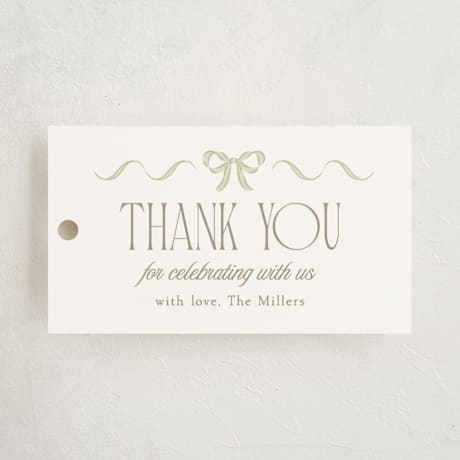 Baby Shower Favor Tags