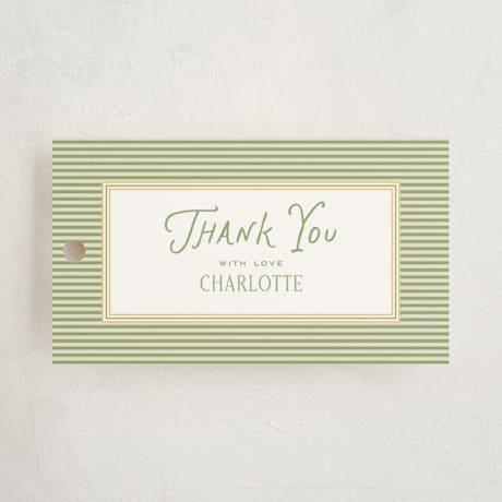 Baby Shower Favor Tags