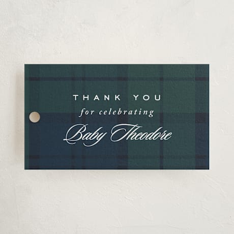 Baby Shower Favor Tags