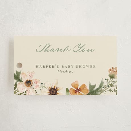 Baby Shower Favor Tags