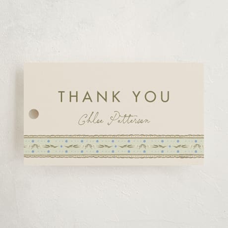 Baby Shower Favor Tags