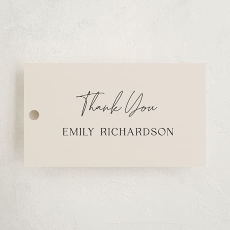 Baby Shower Favor Tags