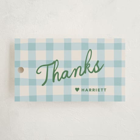 Baby Shower Favor Tags