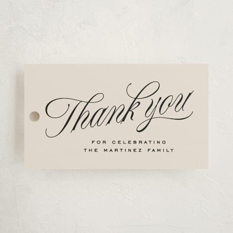 Baby Shower Favor Tags