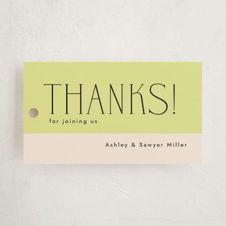 Baby Shower Favor Tags