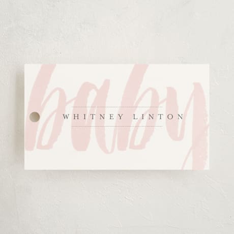Baby Shower Favor Tags