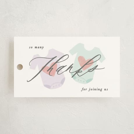 Baby Shower Favor Tags