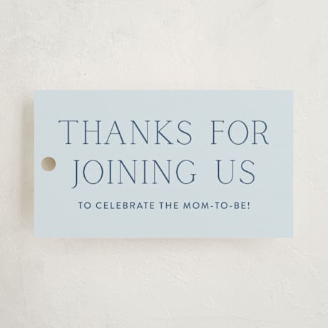 Baby Shower Favor Tags