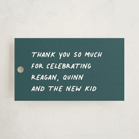 Baby Shower Favor Tags