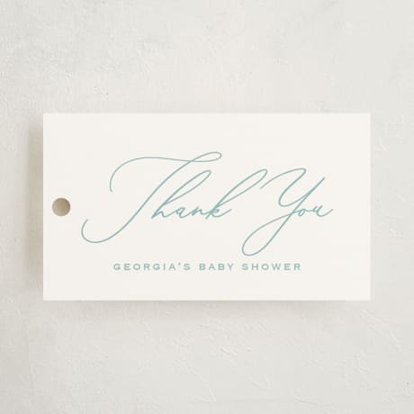 Baby Shower Favor Tags