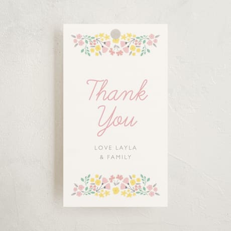 Children's Birthday Party Favor Tags