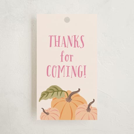 Children's Birthday Party Favor Tags