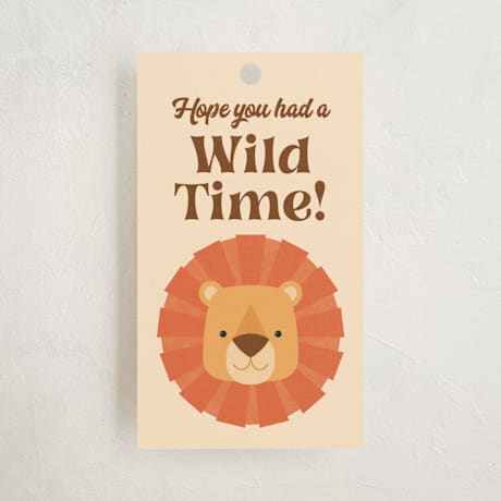 Children's Birthday Party Favor Tags