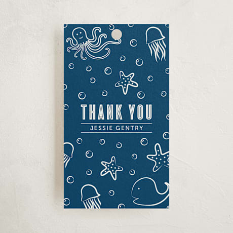 Children's Birthday Party Favor Tags