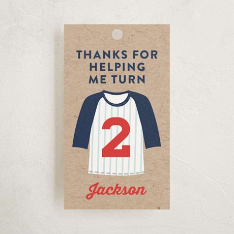 Children's Birthday Party Favor Tags