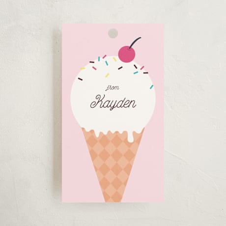 Children's Birthday Party Favor Tags