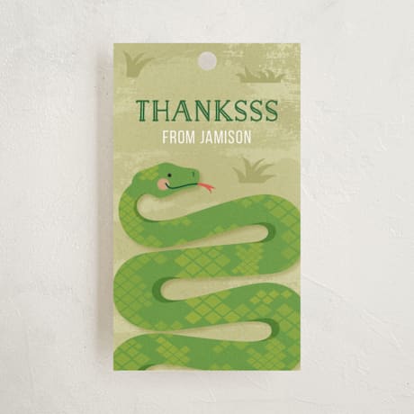 Children's Birthday Party Favor Tags