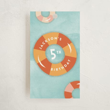 Children's Birthday Party Favor Tags