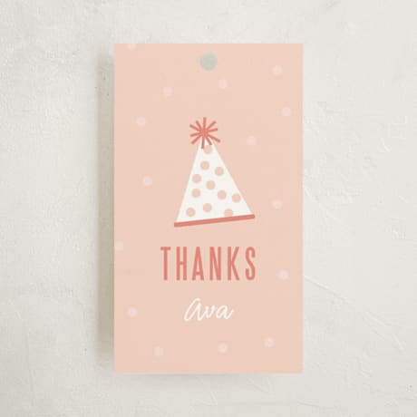 Children's Birthday Party Favor Tags