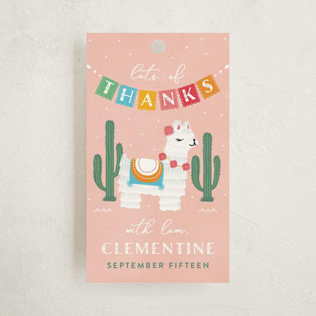 Children's Birthday Party Favor Tags