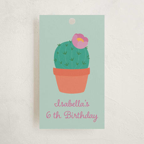 Children's Birthday Party Favor Tags