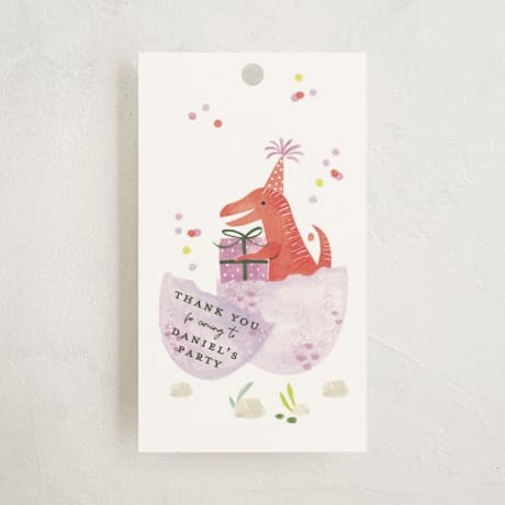 Children's Birthday Party Favor Tags
