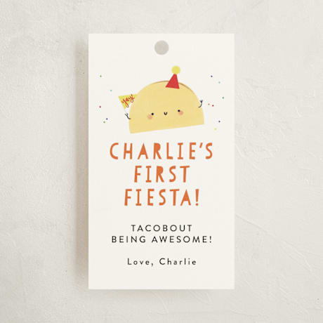 Children's Birthday Party Favor Tags