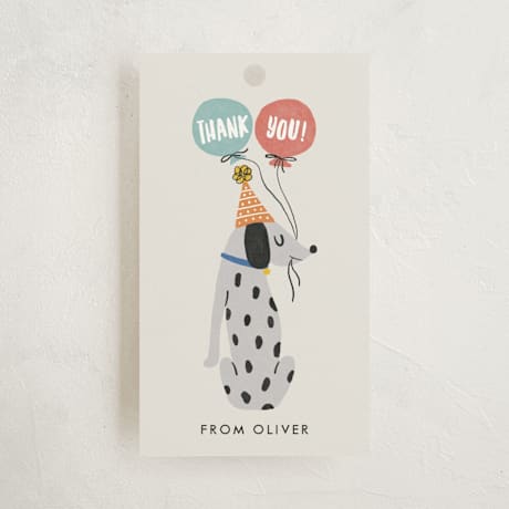 Children's Birthday Party Favor Tags