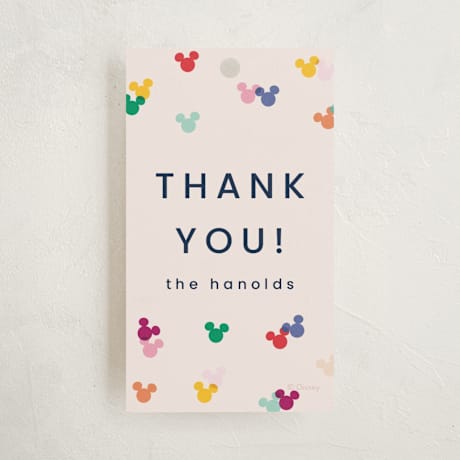 Children's Birthday Party Favor Tags