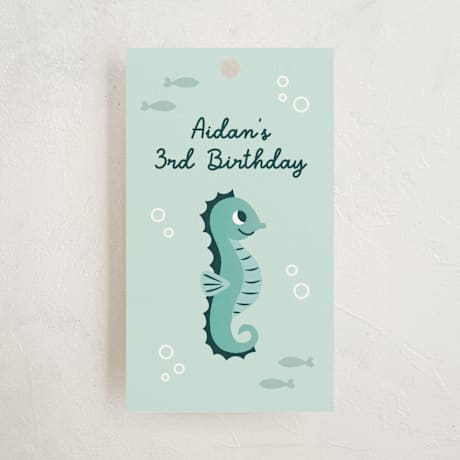 Children's Birthday Party Favor Tags