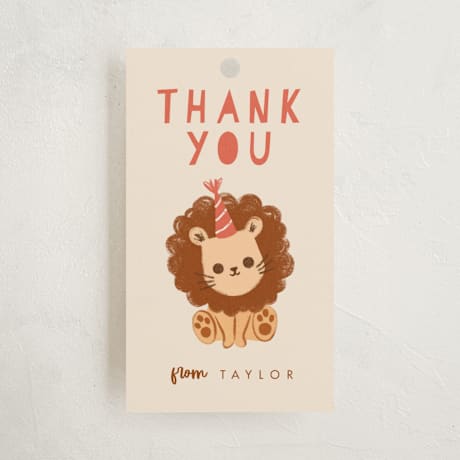 Children's Birthday Party Favor Tags