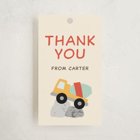 Children's Birthday Party Favor Tags