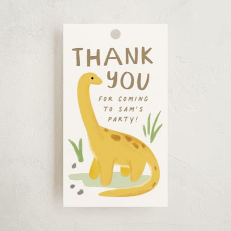 Children's Birthday Party Favor Tags