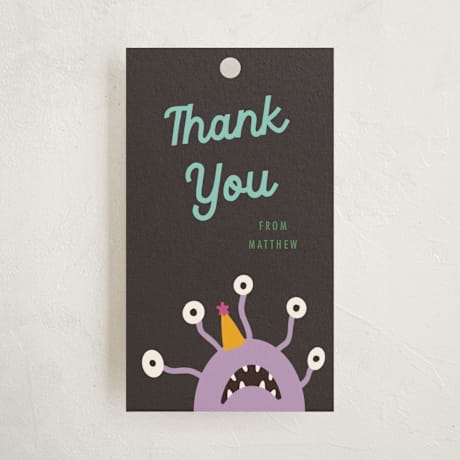 Children's Birthday Party Favor Tags