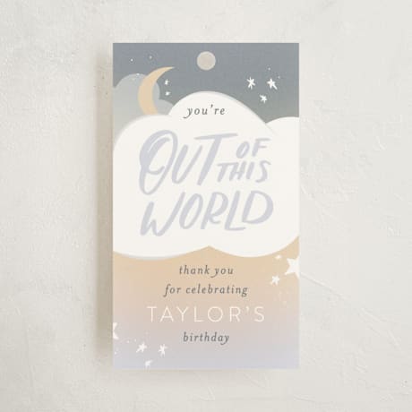 Children's Birthday Party Favor Tags